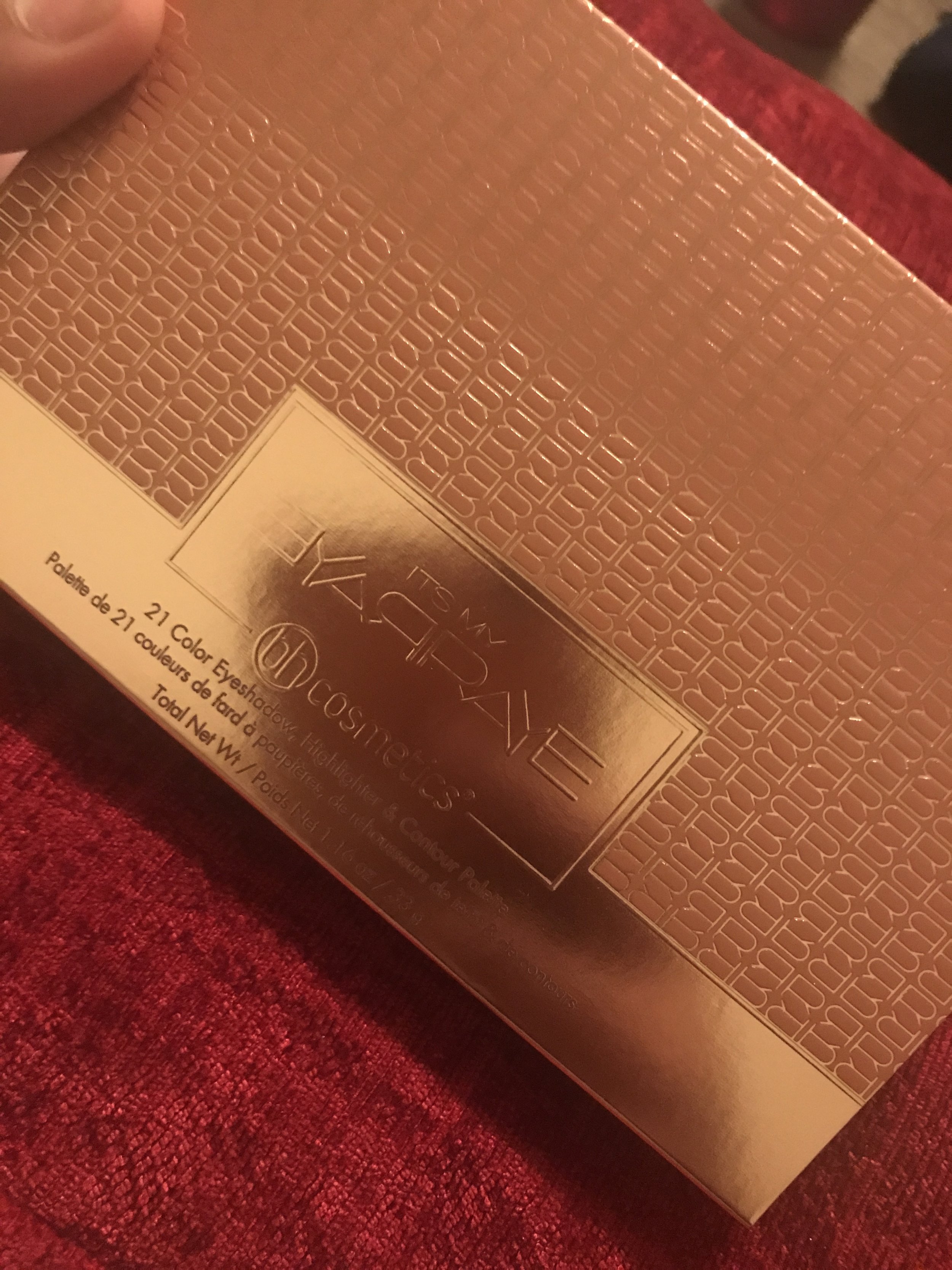 Actual packaging of product